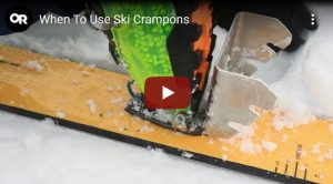 When To Use Ski Crampons